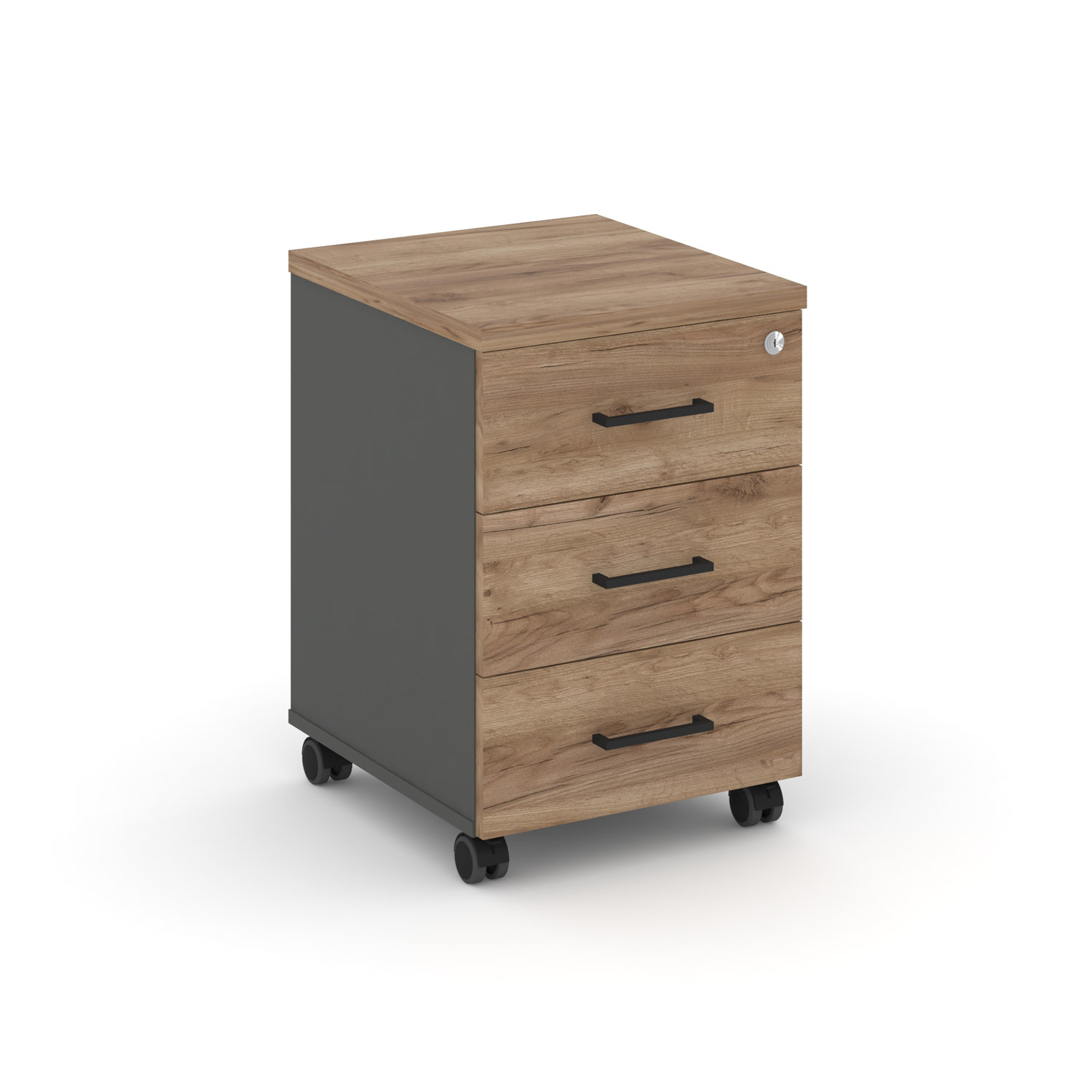 Тумба мобильная 3 ящика Style Project SN.TM-002