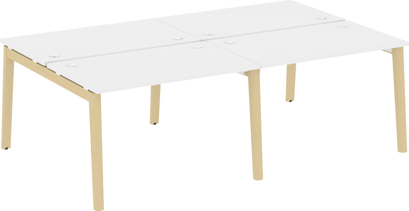 Рабочая станция на 4 рабочих места Onix Wood OW.D.RS-4.2.7