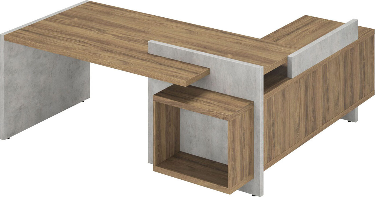 Стол руководителя Wood&Stone СФ-531211 левый