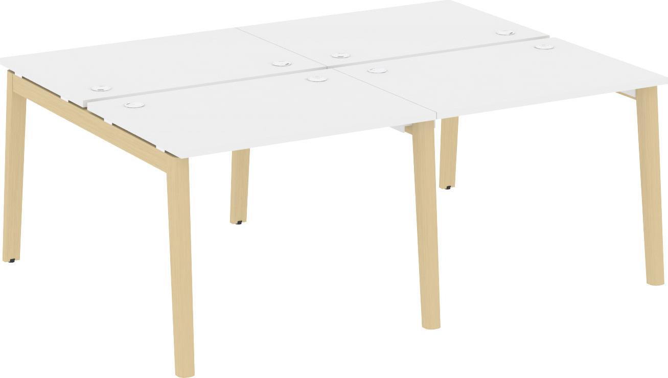 Рабочая станция на 4 рабочих места Onix Wood OW.D.RS-4.1.7