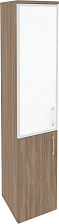 Шкаф высокий узкий левый Onix O.SU-1.2R(L) white