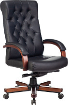 Кресло руководителя Бюрократ T-9928WALNUT