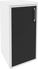 Шкаф низкий узкий левый Onix O.SU-3.2R(L) black