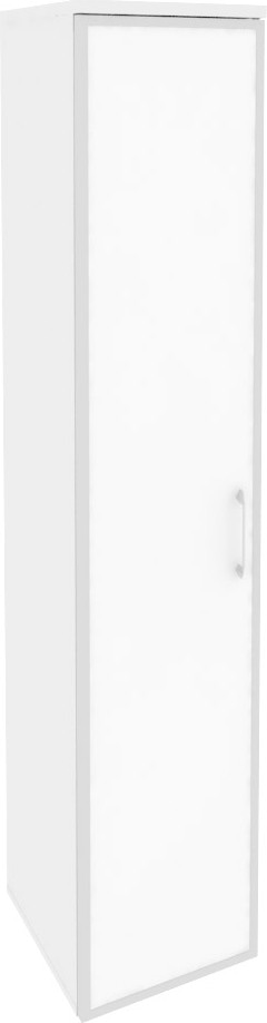 Шкаф высокий узкий левый Onix O.SU-1.10R(L) white