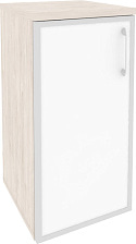 Шкаф низкий узкий левый Onix O.SU-3.2R(L) white