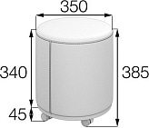 Пуф Боно БН-3535-К ткань