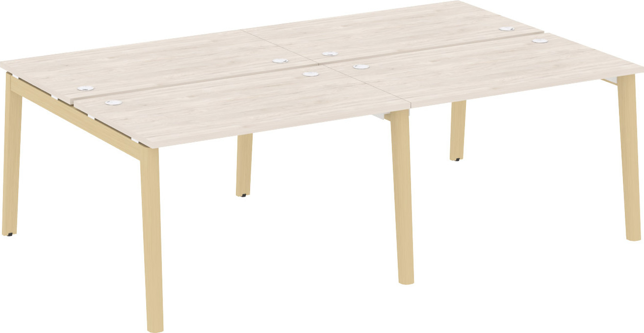 Рабочая станция на 4 рабочих места Onix Wood OW.D.RS-4.2.7