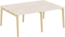 Рабочая станция на 4 рабочих места Onix Wood OW.D.RS-4.1.7