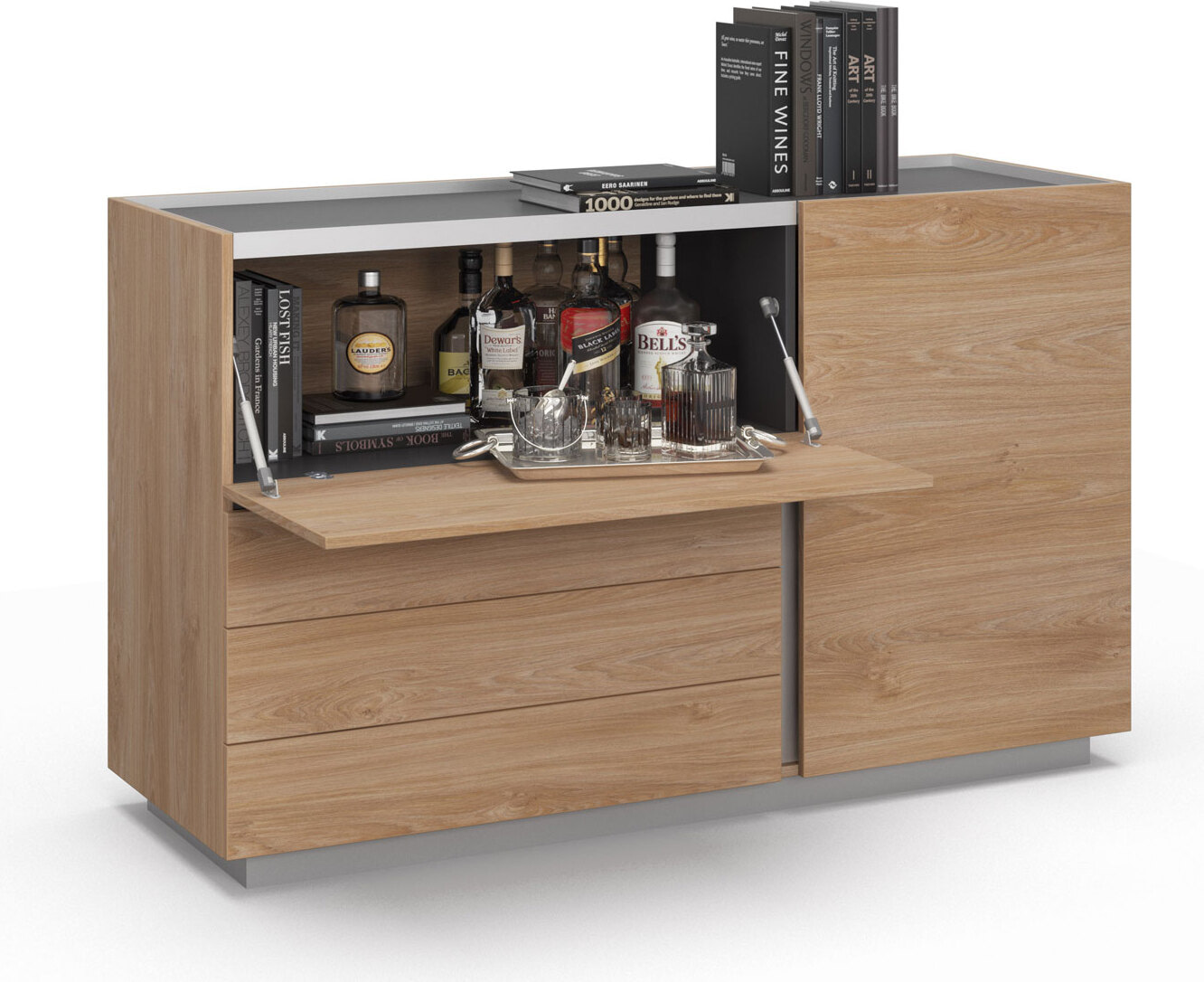 Шкаф левый Oliver OL-20-14.L
