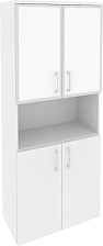 Шкаф высокий широкий Onix O.ST-1.4R white