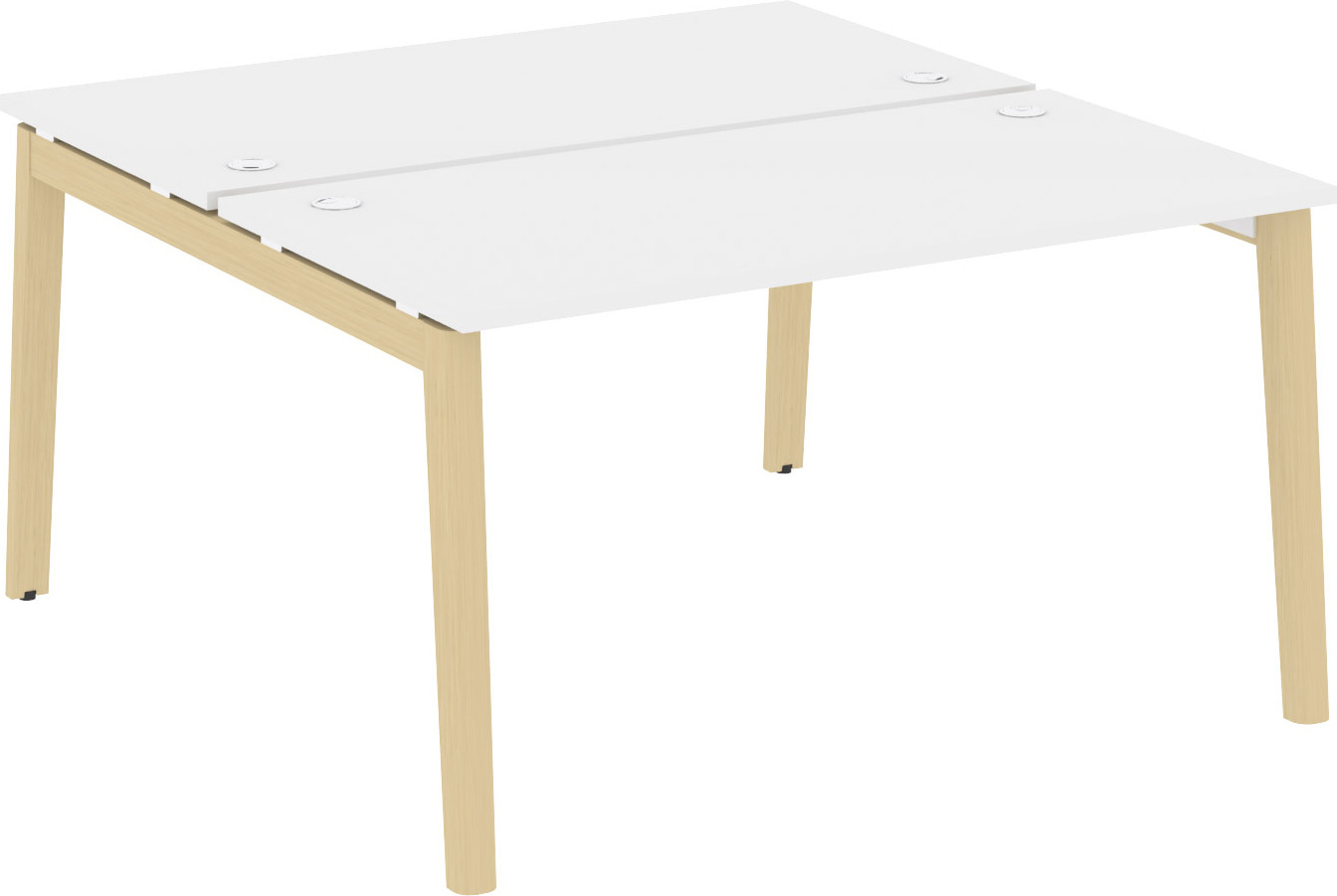 Рабочая станция на 2 рабочих места Onix Wood OW.D.RS-2.3.7