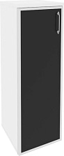 Шкаф средний узкий левый Onix O.SU-2.4R(L) black