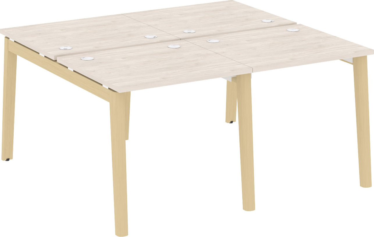 Рабочая станция на 4 рабочих места Onix Wood OW.D.RS-4.0.7