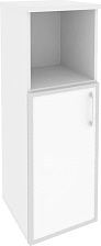 Шкаф средний узкий левый Onix O.SU-2.2R(L) white