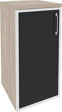 Шкаф низкий узкий левый Onix O.SU-3.2R(L) black