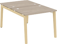 Рабочая станция на 2 рабочих места Onix Wood OW.D.RS-2.1.8