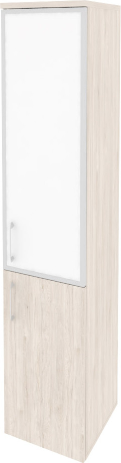 Шкаф высокий узкий правый Onix O.SU-1.2R(R) white