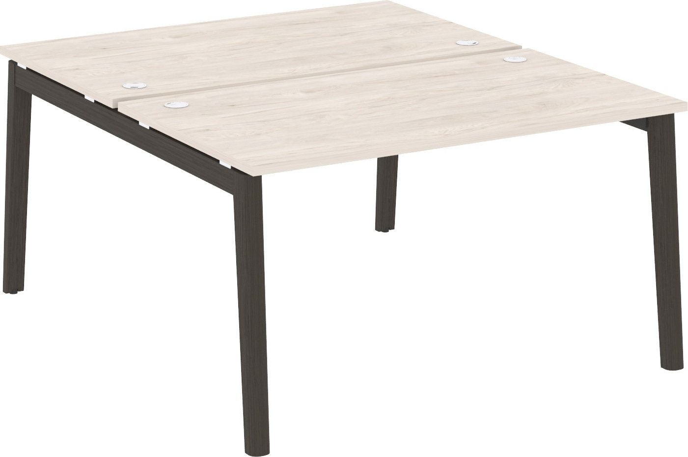 Рабочая станция на 2 рабочих места Onix Wood OW.D.RS-2.3.8