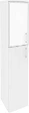 Шкаф высокий узкий левый Onix O.SU-1.7R(L) white