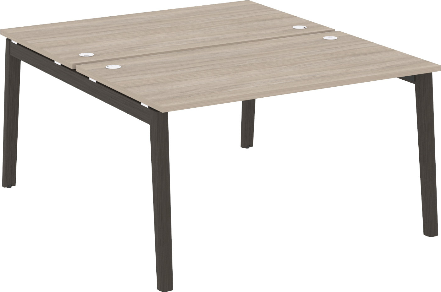 Рабочая станция на 2 рабочих места Onix Wood OW.D.RS-2.3.8