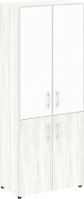 Шкаф высокий широкий Yalta LT.ST-1.2 R white
