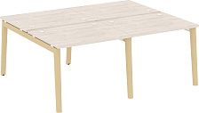 Рабочая станция на 4 рабочих места Onix Wood OW.D.RS-4.1.8