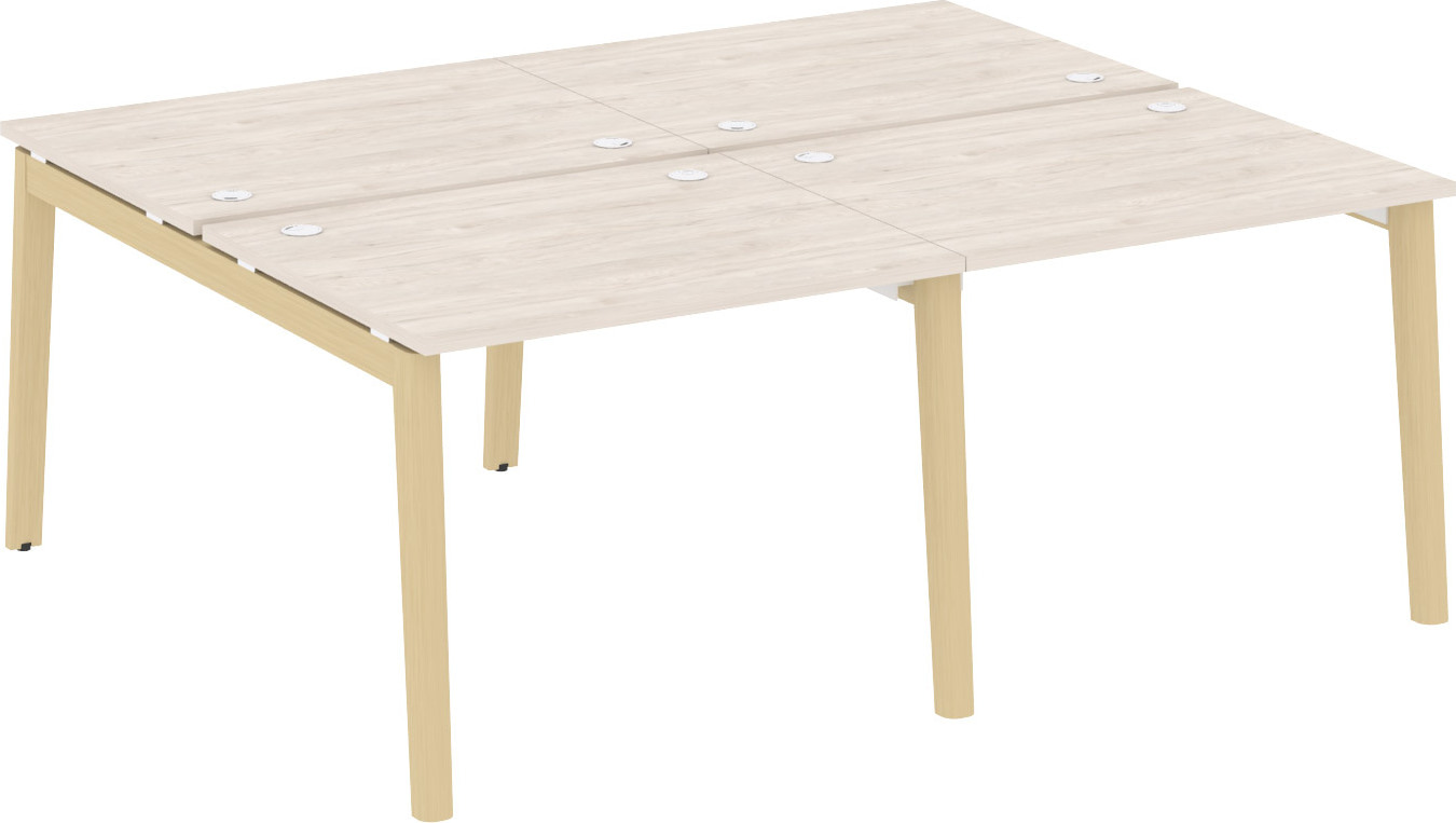 Рабочая станция на 4 рабочих места Onix Wood OW.D.RS-4.1.8