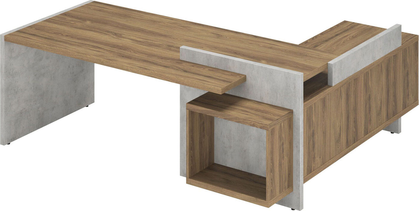 Стол руководителя Wood&Stone СФ-531201 левый