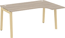 Стол эргономичный правый Onix Wood OW.SA-4(R)