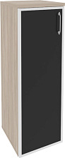 Шкаф средний узкий левый Onix O.SU-2.4R(L) black