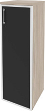 Шкаф средний узкий правый Onix O.SU-2.4R(R) black
