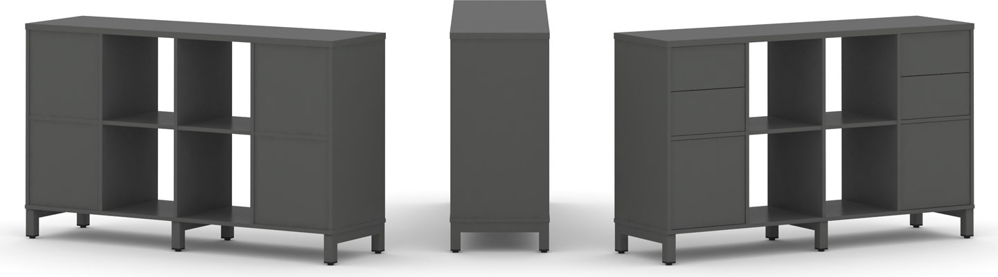 Набор стеллажа одностороннего Style Project SN.NS-241
