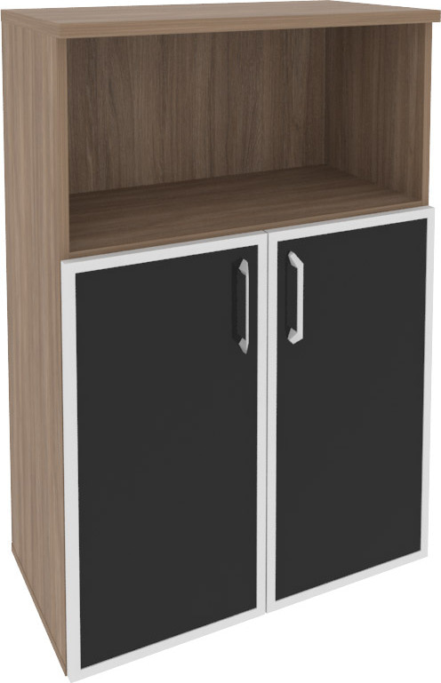 Шкаф средний широкий Onix O.ST-2.2R black