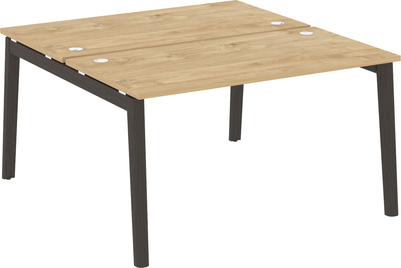 Рабочая станция на 2 рабочих места Onix Wood OW.D.RS-2.3.7