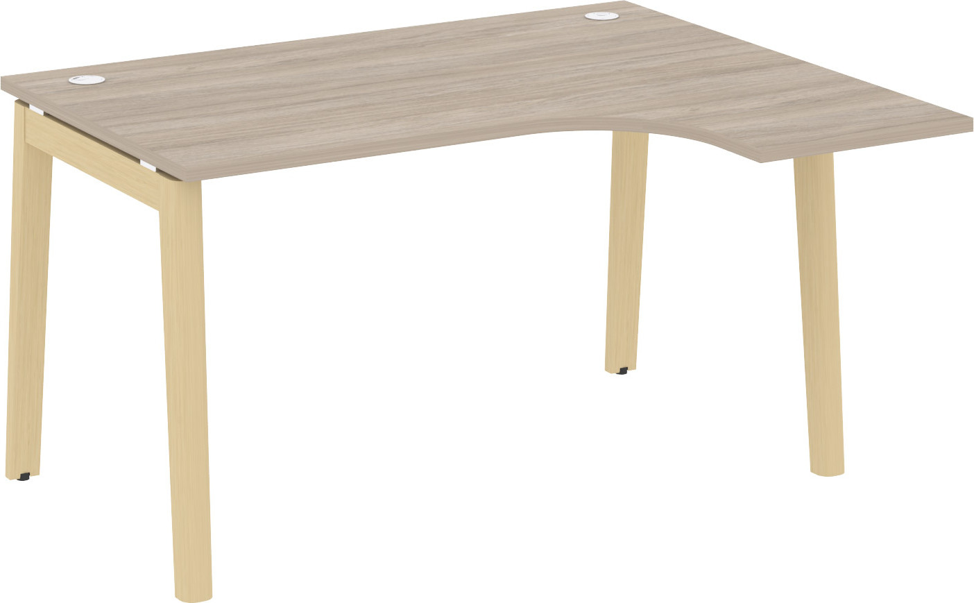 Стол эргономичный правый Onix Wood OW.SA-3(R)