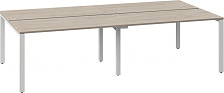 Стол рабочий BENCH 320x165 на 4 места 60x30_sale