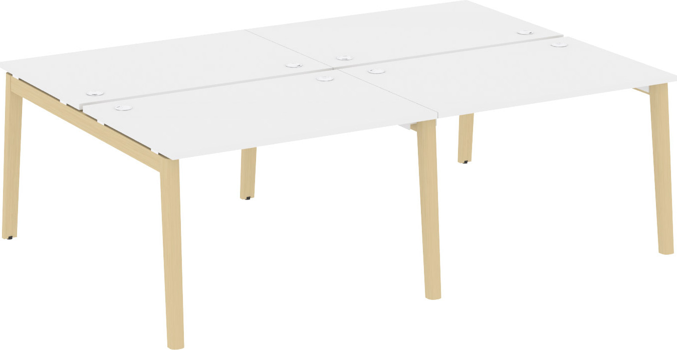 Рабочая станция на 4 рабочих места Onix Wood OW.D.RS-4.2.8