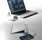 Розеточный блок VersaFlap 2sh+2Rj45+2Usb
