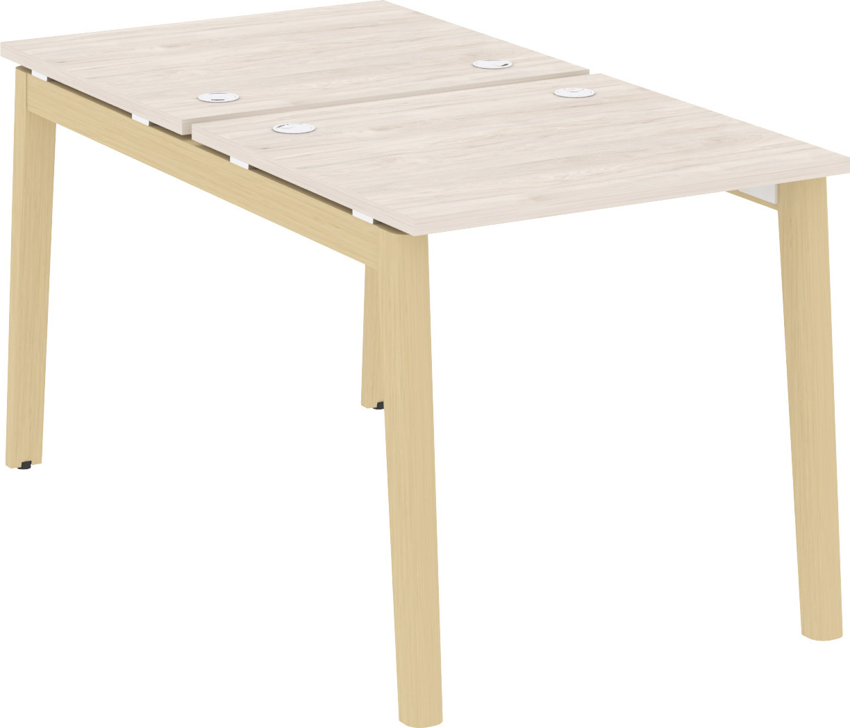 Рабочая станция на 2 рабочих места Onix Wood OW.D.RS-2.0.7