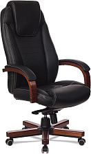 Кресло руководителя Бюрократ T-9923 WALNUT
