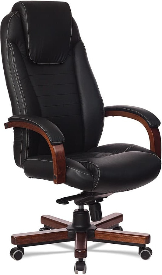 Кресло руководителя Бюрократ T-9923 WALNUT