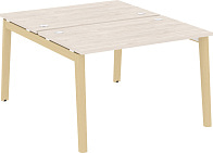Рабочая станция на 2 рабочих места Onix Wood OW.D.RS-2.2.7