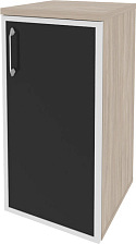 Шкаф низкий узкий правый Onix O.SU-3.2R(R) black